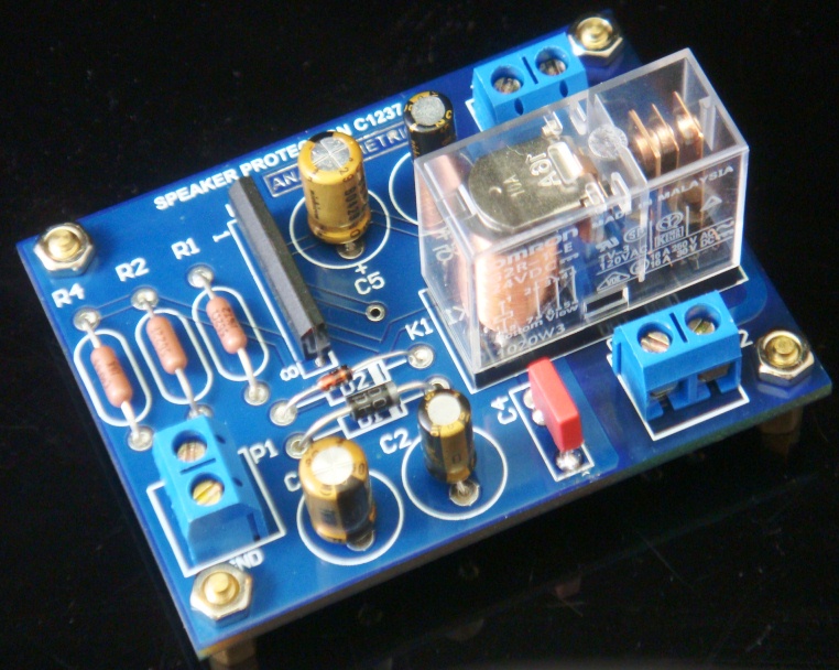 2x Audio Hi-Fi Speaker Delay Protection C1237 (UPC1237) Mono DIY Kit | eBay